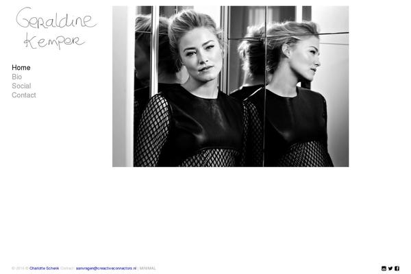 Milo theme site design template sample