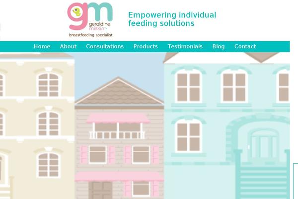geraldinemiskin.com site used Gm_theme