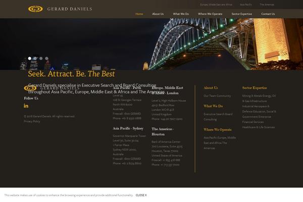 gerard-daniels.com site used Gerard-daniels