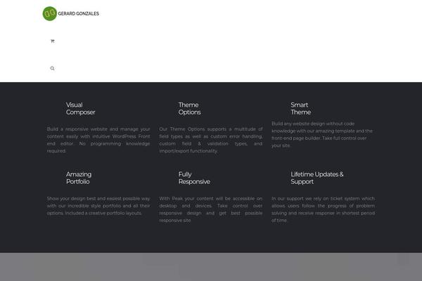 Site using Visual-elements plugin