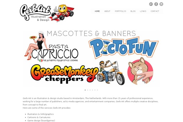 gerb-art.com site used Theartist-v1-02