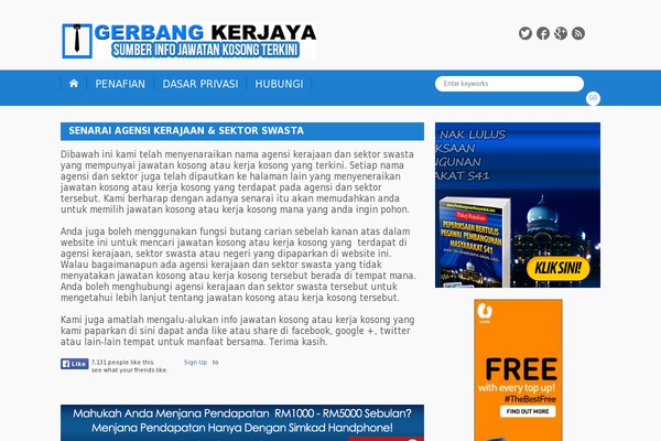 Magazinestyle theme site design template sample
