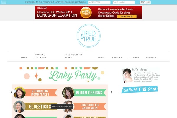 Foodie theme site design template sample