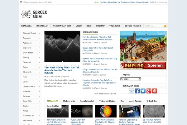 Site using Rss-feed-pro plugin