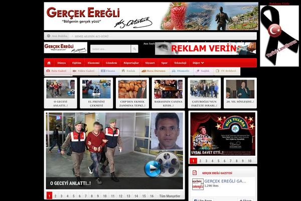 HaberMatik V3 theme site design template sample