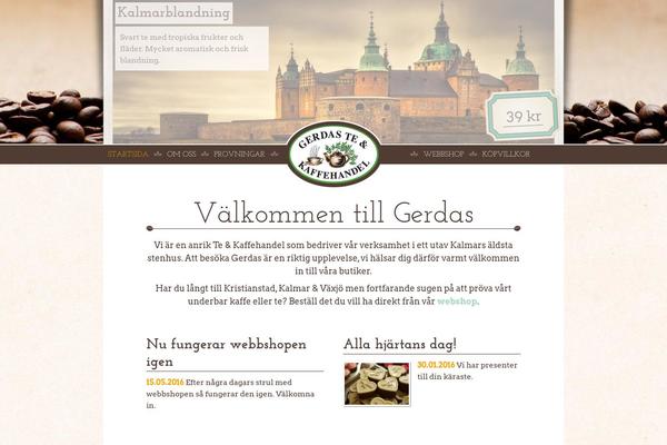 gerdaste.se site used Wordstrap