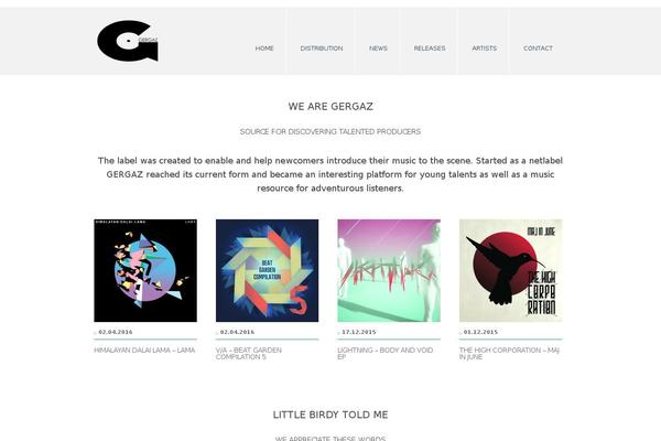 Cuber theme site design template sample