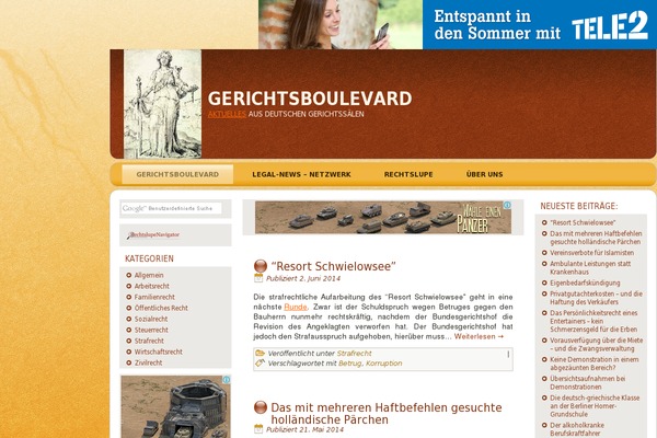 Donovan theme site design template sample