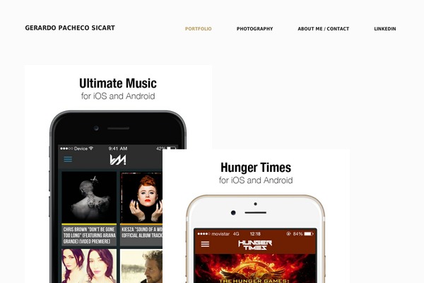 KON/CEPT theme site design template sample