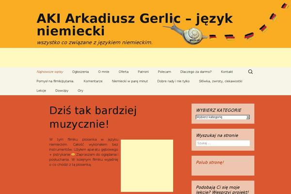 Site using pagebar plugin