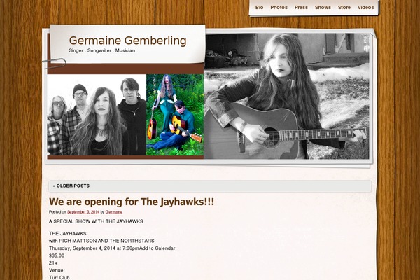 Adventure Journal theme site design template sample