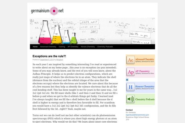 germainium.net site used Twentyten_new