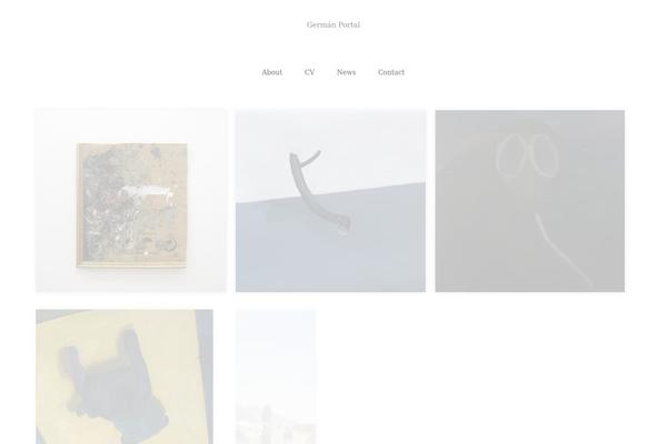 GK Portfolio theme site design template sample