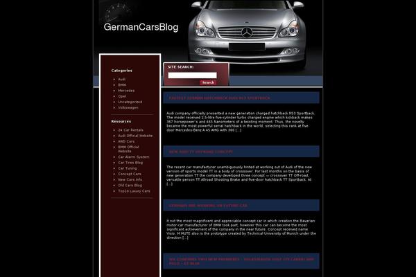 germancarsblog.com site used Cargermantheme