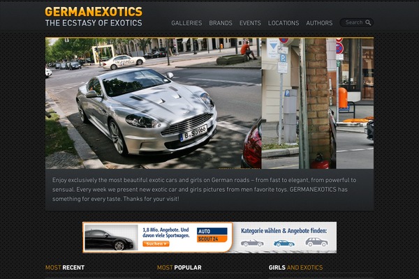 Ge theme site design template sample