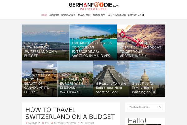 Site using Meks ThemeForest Smart Widget plugin