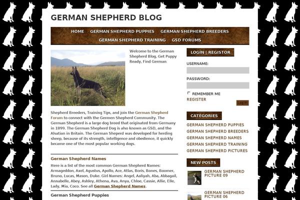 germanshepherdblog.com site used Boldr-pro.1.6.0