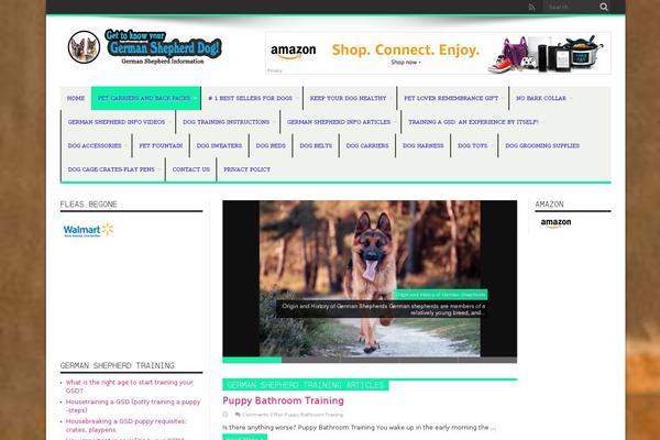 Site using Zamango Page Navigation plugin