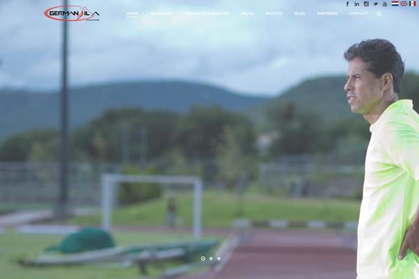 Jupiter theme site design template sample