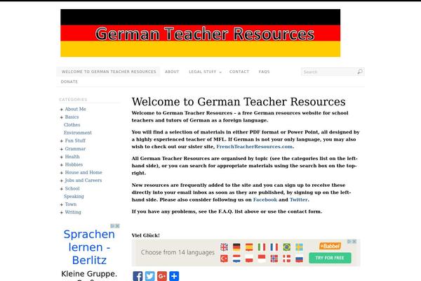 Platform theme site design template sample