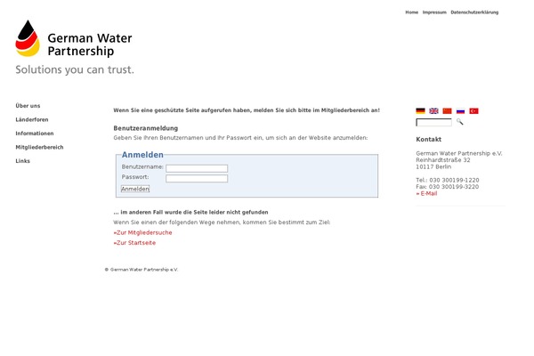 germanwaterpartnership.de site used Gwp-2019