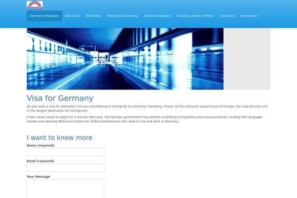 germany-migration.com site used Impulsepress