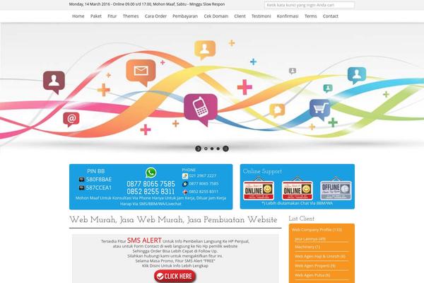 gerobag.net site used Webmurah2016