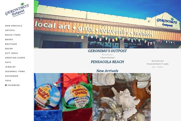 Stockholm theme site design template sample