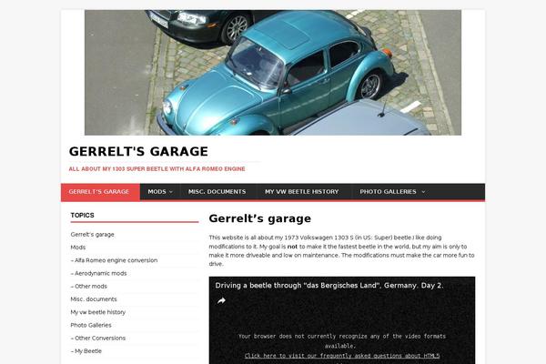 MH Magazine lite theme site design template sample