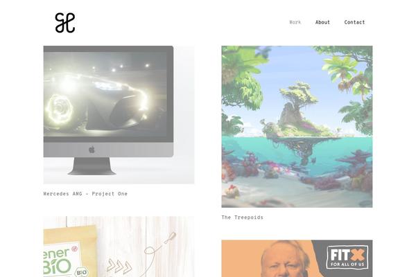 Stockholm theme site design template sample