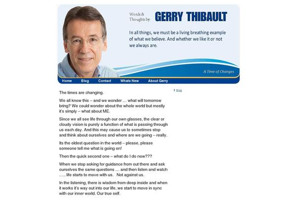 gerrythibault.com.au site used Wwctheme