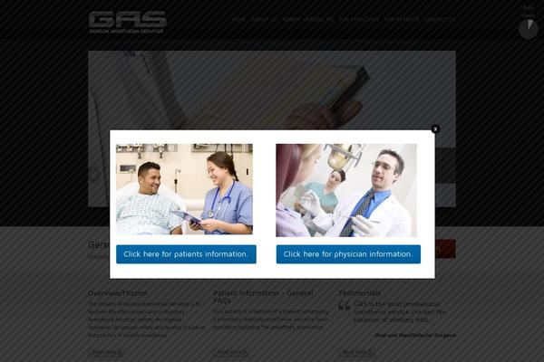 Mandrake theme site design template sample