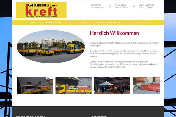 Piko-construct theme site design template sample