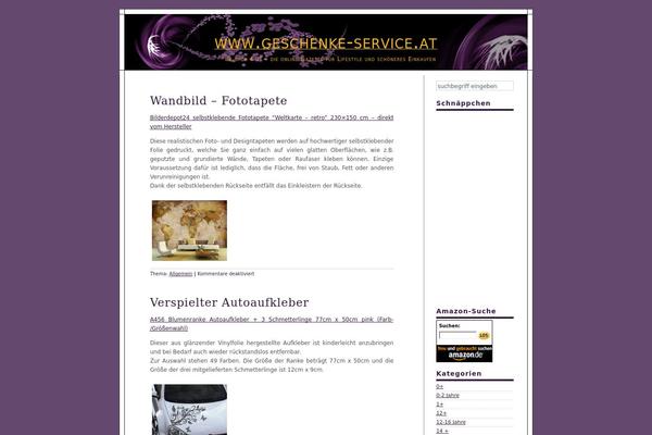 Concrete theme site design template sample