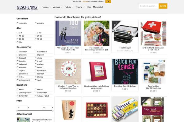 Mindig theme site design template sample