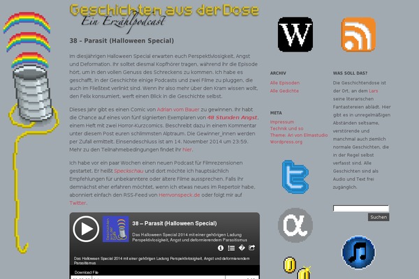 Ari theme site design template sample