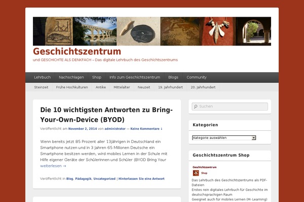 Site using Category-rss-widget-menu plugin
