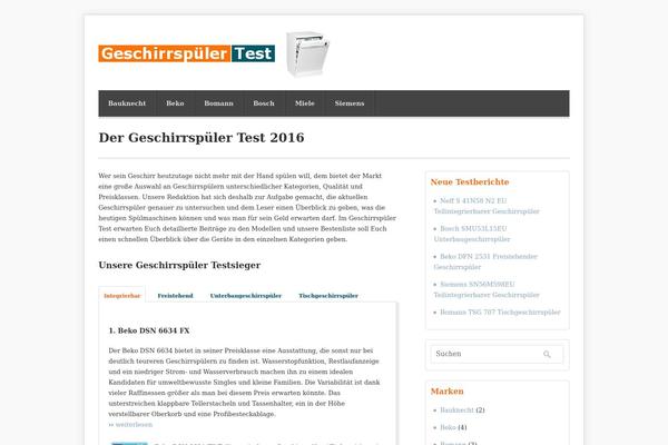 geschirrspueler-test.eu site used Gopress