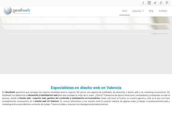 Envision theme site design template sample