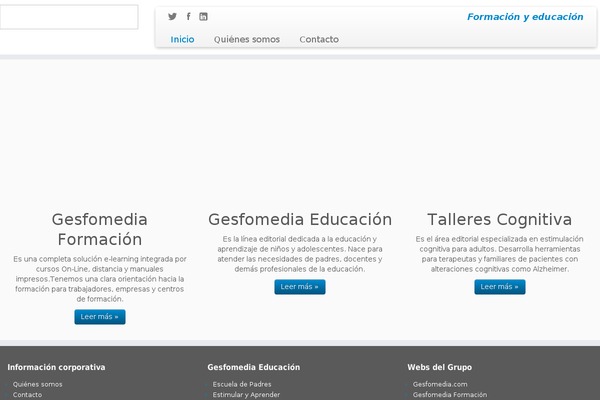 Company theme site design template sample