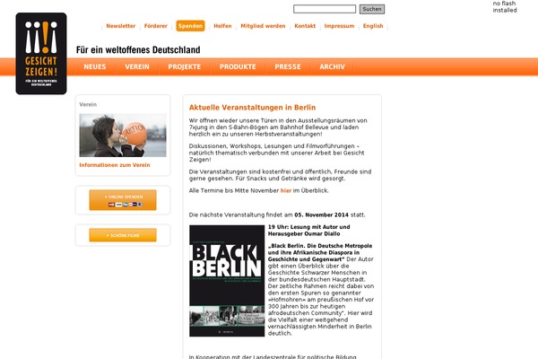 Site using Cforms plugin