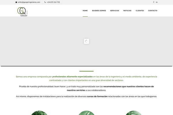Sanabel theme site design template sample