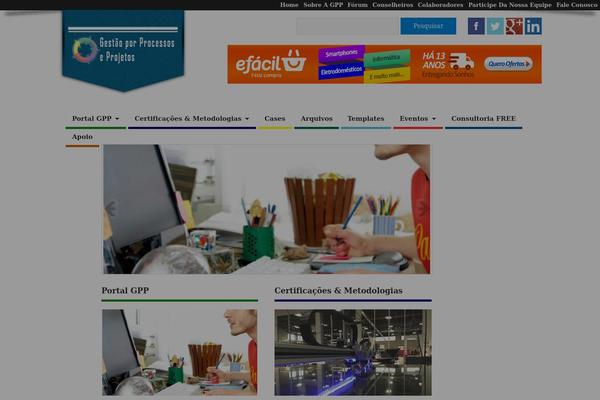 MesoColumn theme site design template sample