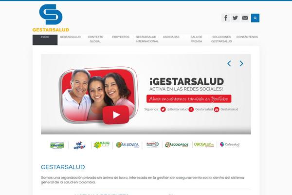 Poseidon theme site design template sample