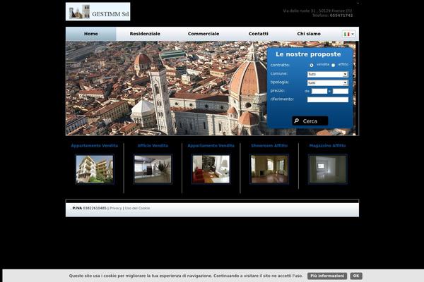 Panorama theme site design template sample