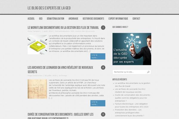 Accentbox theme site design template sample