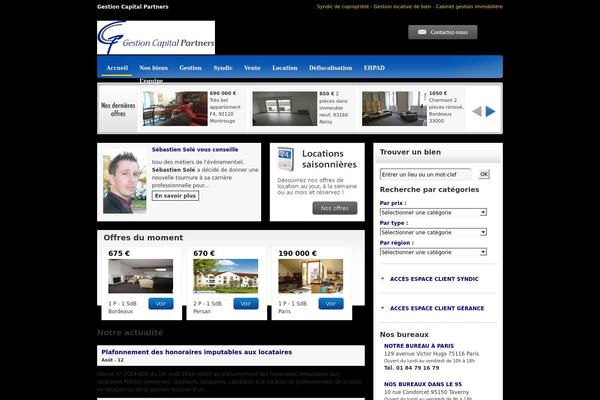 Smooth theme site design template sample