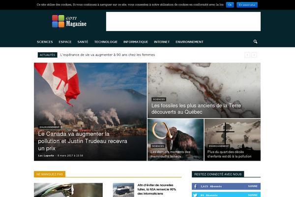 Site using Td-cloud-library plugin