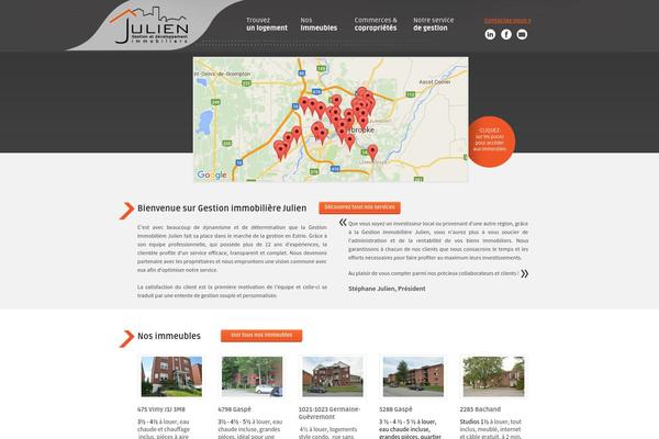 gestionimmobilierejulien.com site used Julien