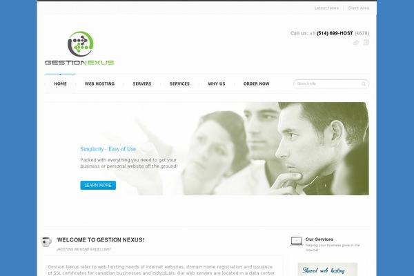gestionnexus.com site used Beatymind
